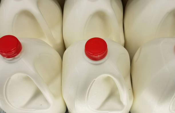 istock High Angle View Of Gallon  Milk Containers 1415248743