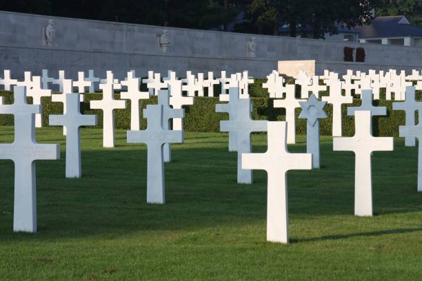 istock Cambridge American Cemetery and Memorial site 1415252896