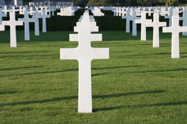 istock Cambridge American Cemetery and Memorial site 1415252979