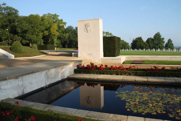 istock Cambridge American Cemetery and Memorial site 1415253067