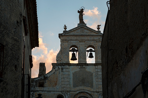 Bells of the Lamberti Tower in Verona, Italy