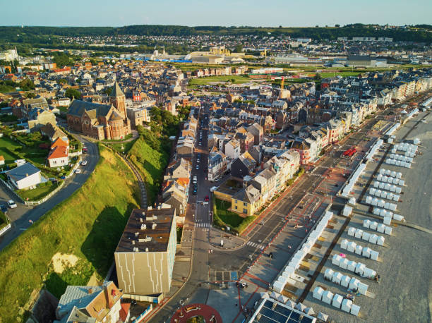 istock Picturesque panoramic landscape of Mers-les-Bains 1415257515