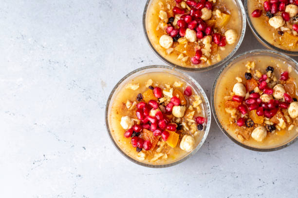 istock Traditional delicious Turkish dessert; Ashura (Asure) 1415258504