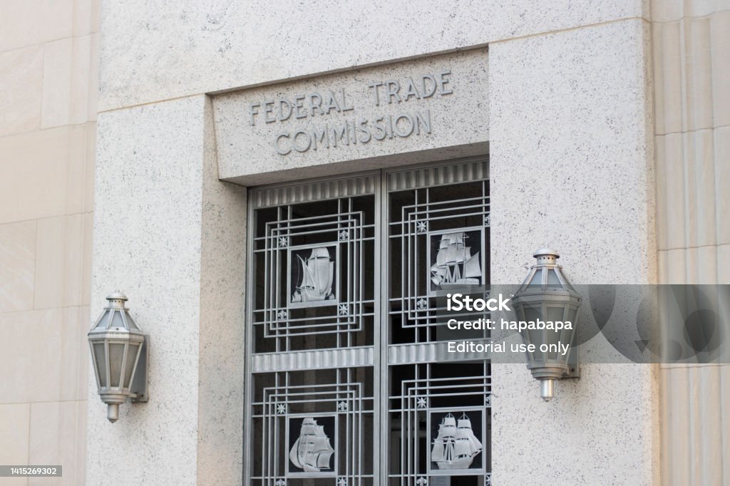 Federal Trade Commission Washington, DC, USA - June 21, 2022: One of the entrances to the Federal Trade Commission Building in Washington, DC, that serves as the headquarters of the Federal Trade Commission (FTC). Federal Trade Commission Stock Photo Federal Trade Commission Washington, DC, USA - June 21, 2022: One of the entrances to the Federal Trade Commission Building in Washington, DC, that serves as the headquarters of the Federal Trade Commission (FTC). Federal Trade Commission Stock Photo