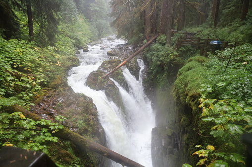 Photo of Sol Duc Water falls in Olympic national park, Washington