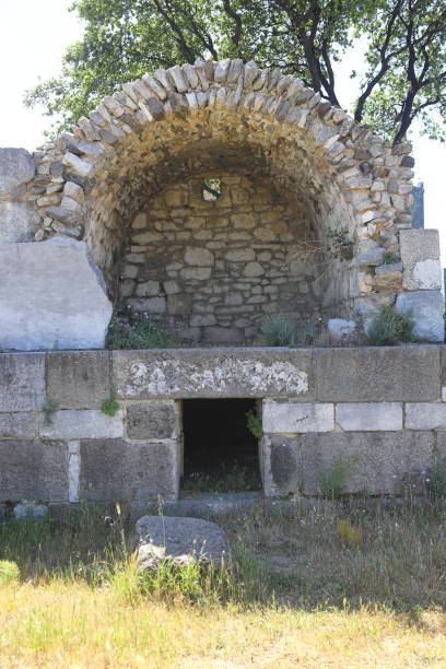 istock Ancient Myndos Gate in Bodrum, Turkey. Historical sightseeing place for touristic visit 1415277798