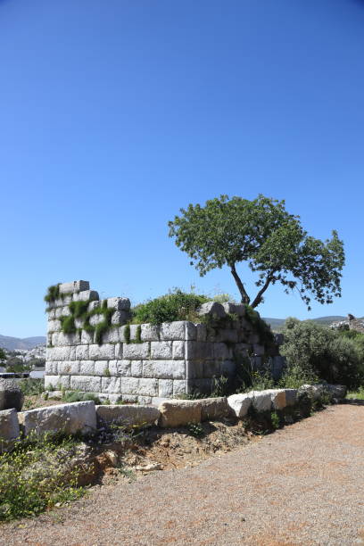 istock Ancient Myndos Gate in Bodrum, Turkey. Historical sightseeing place for touristic visit 1415277854