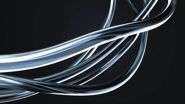 istock 3DCG rendered background of an intricately twisted alien-like creature 1415279663