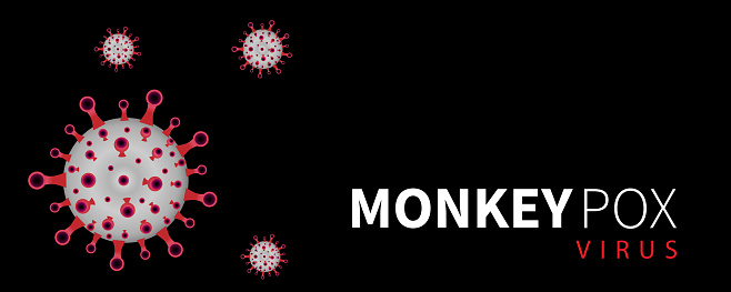 Monkeypox virus background