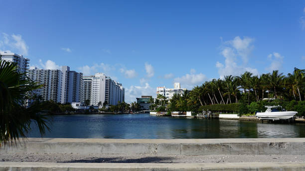 istock Luxurious mansion in Miami Beach, florida, U.S.A 1415297850