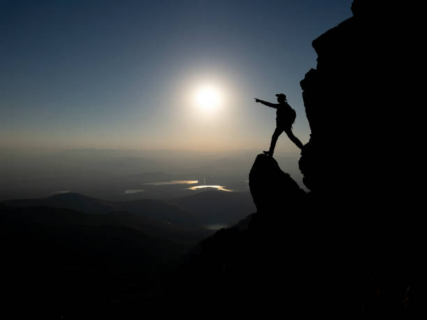 istock professional mountaineer's summit routes and adventures 1415305397