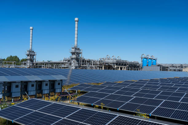 Energy transition stock photo