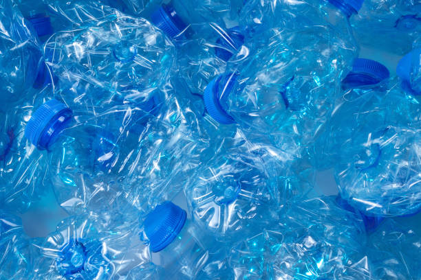 istock Close up photo of plastic bottles . 1415319598