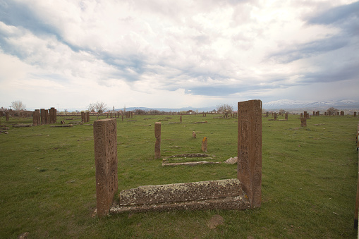 Seljuk Cemetery, Ahlat, Bitlis, Turkey