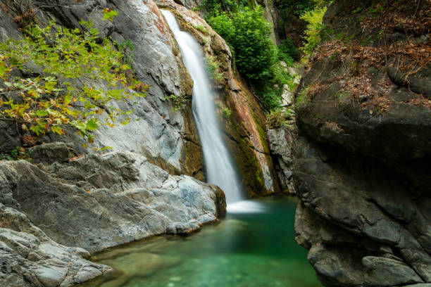 istock Waterfalls in Edremit, Balikesir, Turkey. 1415326888