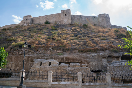Gaziantep Citadel, located in the centre of the city displays the historic past and architectural style of the city.
