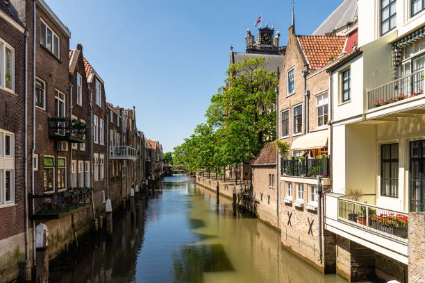 istock House on a canal in Dordrecht, Netherlands 1415341103