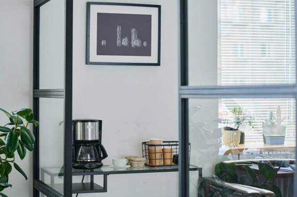 Room for coffee break at office