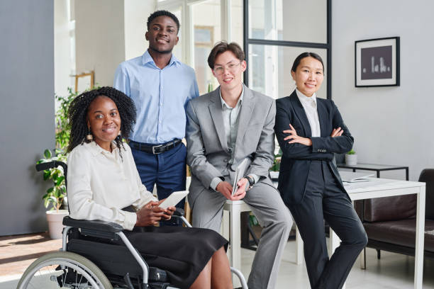 istock Successful business team at office 1415343162
