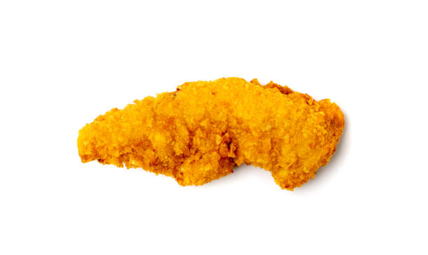 panierowany filet z kurczaka - chicken strip zdjęcia i obrazy z banku zdjęć