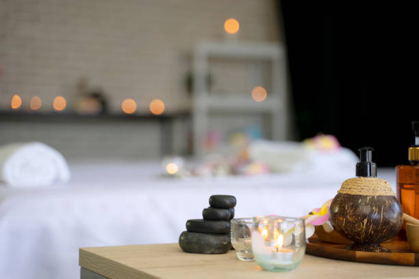 istock Employee are working at spa and resort hotel. 1415355618
