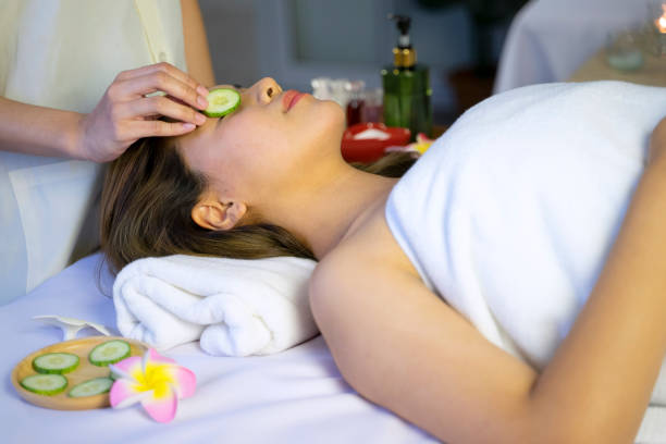 istock Employee are working at spa and resort hotel. 1415355651