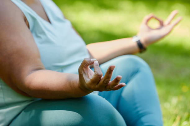 istock Outdoor Meditation Closeup 1415356469