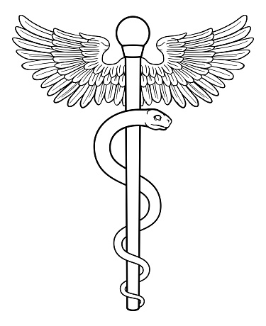 Free download of staff of asclepius tattoo vector graphics and illustrations