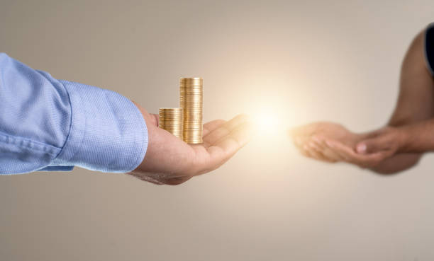 istock Concept of Charity, donation and help the poor. 1415362188