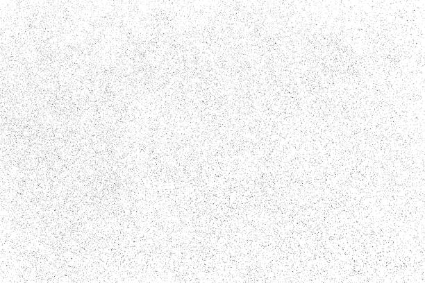 Distressed black texture. Distressed black texture. Dark grainy texture on white background. Dust overlay textured. Grain noise particles. Rusted white effect. Grunge design elements. Vector illustration, EPS 10. grainy stock illustrations