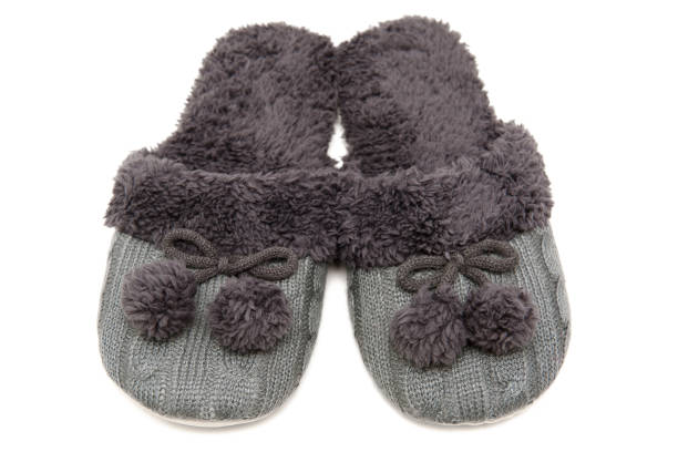 istock Slippers isolated on white background 1415370946