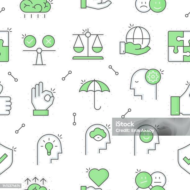 Core Values Background Vector Core Values Seamless Pattern Stock Illustration - Download Image Now ...