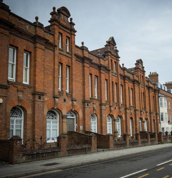 istock Building by the Train station 1415374647