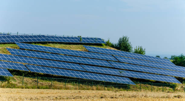 istock Solar Power Station on the hill 1415376059