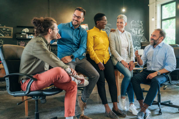 istock Portrait of business team 1415376648
