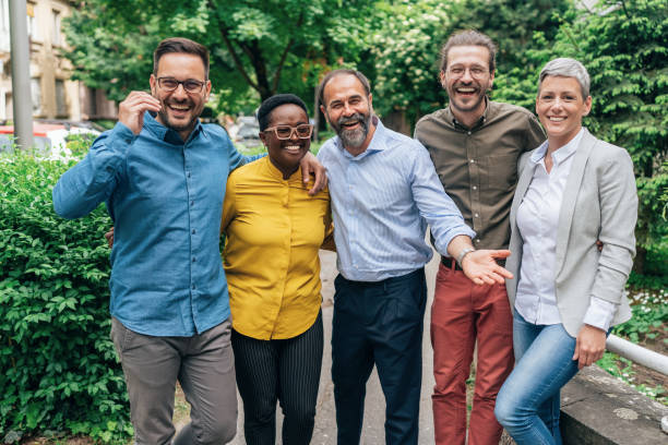 istock Portrait of business team 1415376659