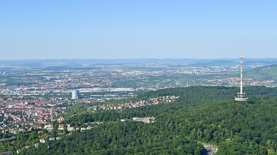 View of Stuttgart city, Germany