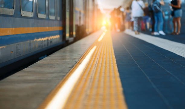 istock Central railway station with people in Naples, Italy. 1415387400
