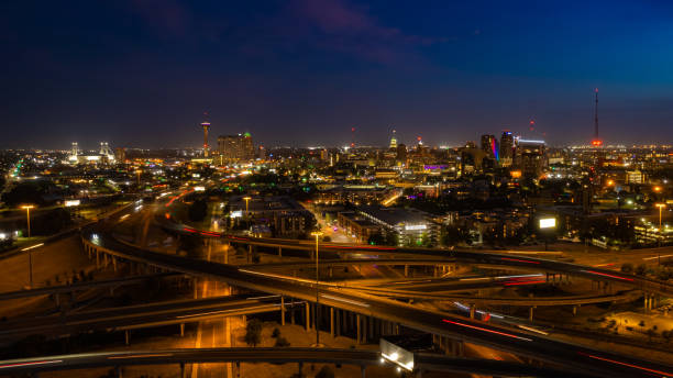 istock San Antonio Long Exposure at Sunset 1415401614
