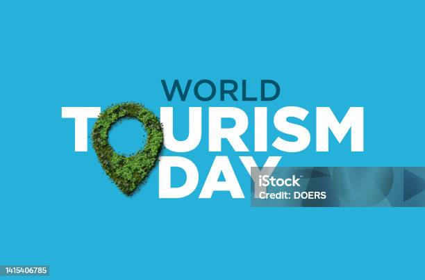 World Tourism Day Creative Stock Photo - Download Image Now - Tourism, Day, Globe - Navigational Equipment
