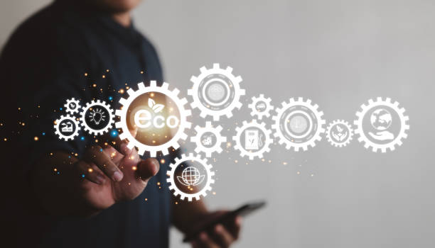 istock Digital transformation technology strategy, IoT, internet of things. transformation of ideas and the adoption 1415407124