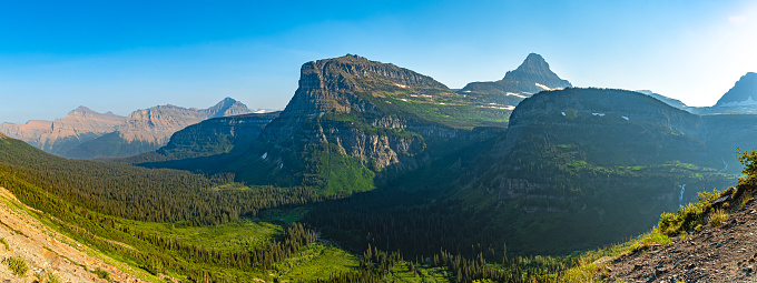 Glacier National Park from Going-to-the-Sun Road