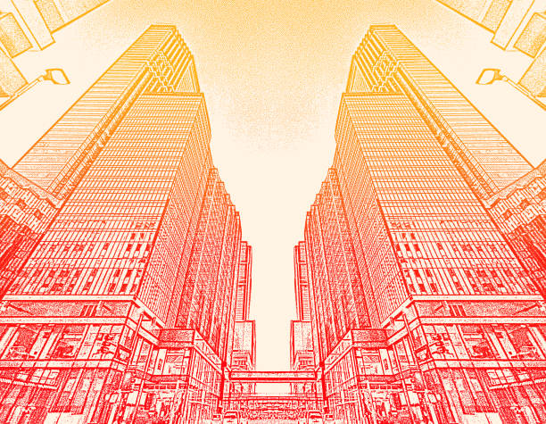 istock City skyscrapers and street 1415408704