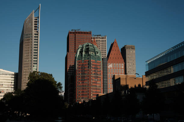 istock The Hague Skyline In the Sun 1415408966