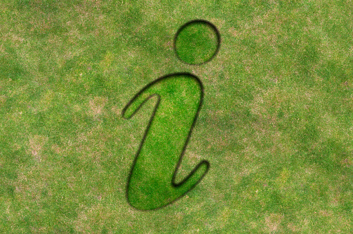 Grass Information Symbol