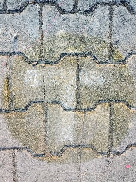 istock Trace of a letter on a concrete floor 1415420628