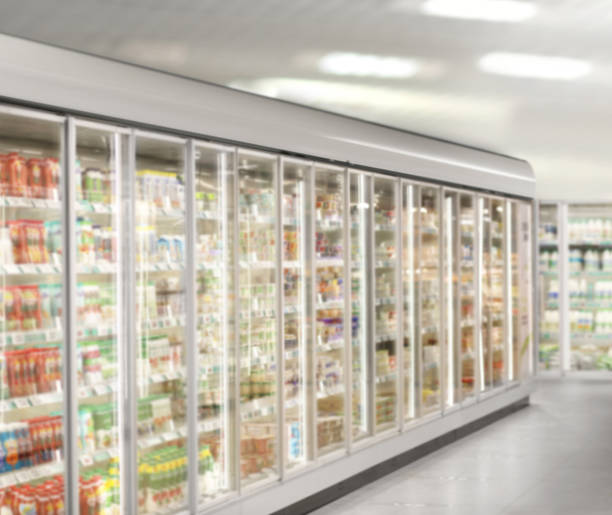 istock choosing a dairy products at supermarket. 1415422182