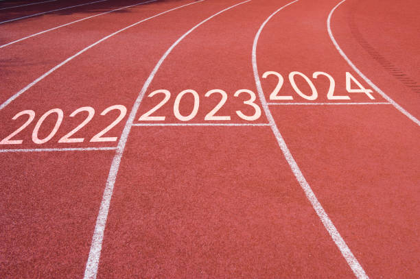 istock Running track with Number front 2022 to 2024 1415423527