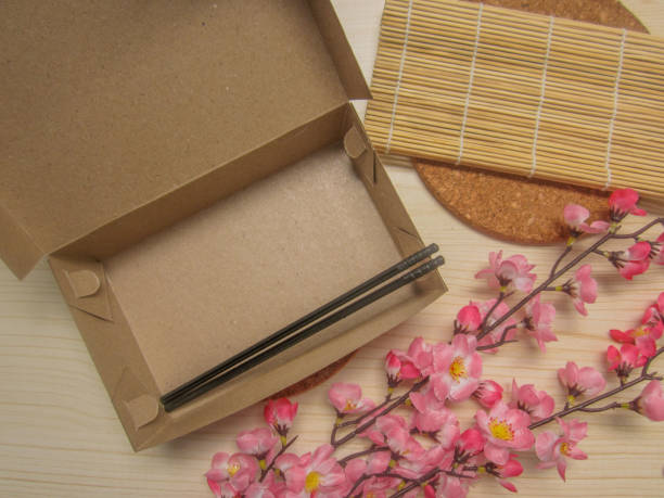 istock Japanese food box mockup 1415425258