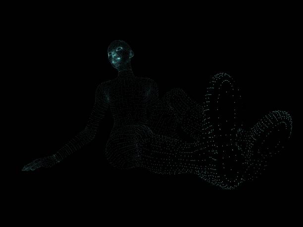 istock 3d girl woman points 1415426472